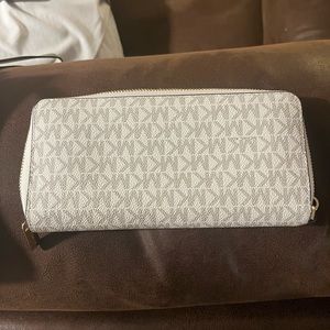 New w/tags - Michael Kors large wallet with carry strap